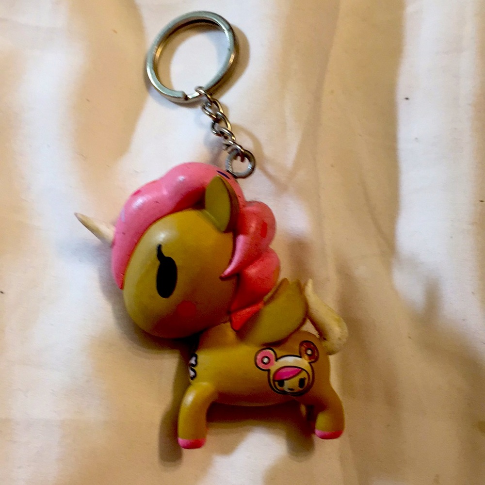 Tokidoki unicorn key chain